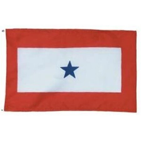 Annin Flagmakers Annin Flagmakers 440402 Service Star Flag -Nyl-Glo-3 ft. X 5 ft. 440402